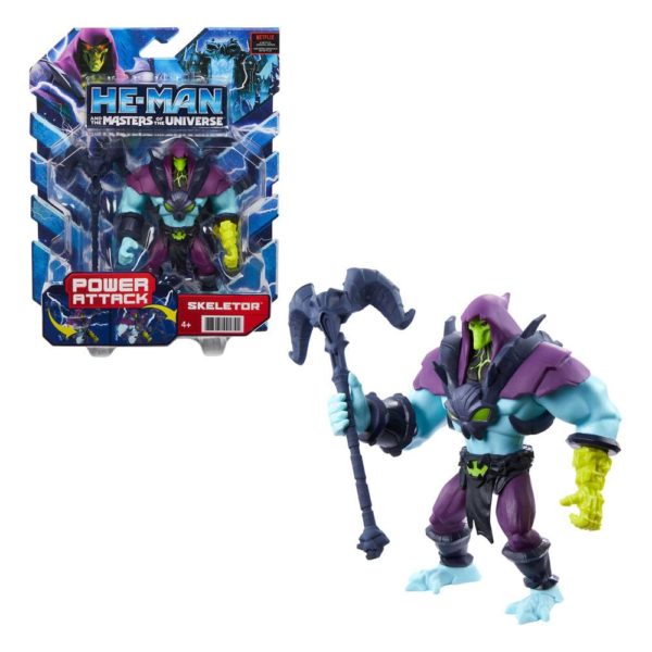 Skeletor als He-Man and the Masters of the Universe MotU Power Attack Figur von Mattel