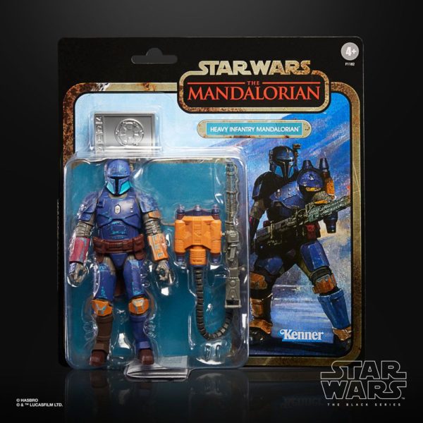 Heavy Infantry Mandalorian als Star Wars Black Series Credit Collection 6" Figur von Hasbro