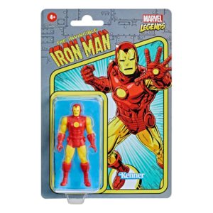 Iron Man Marvel Legends Retro 375 Collection Figur von Hasbro aus den The Invincible Iron Man Comics