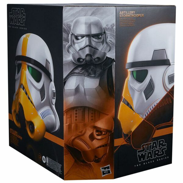 Artillery Stormtrooper Helm Black Series von Hasbro aus Star Wars: The Mandalorian