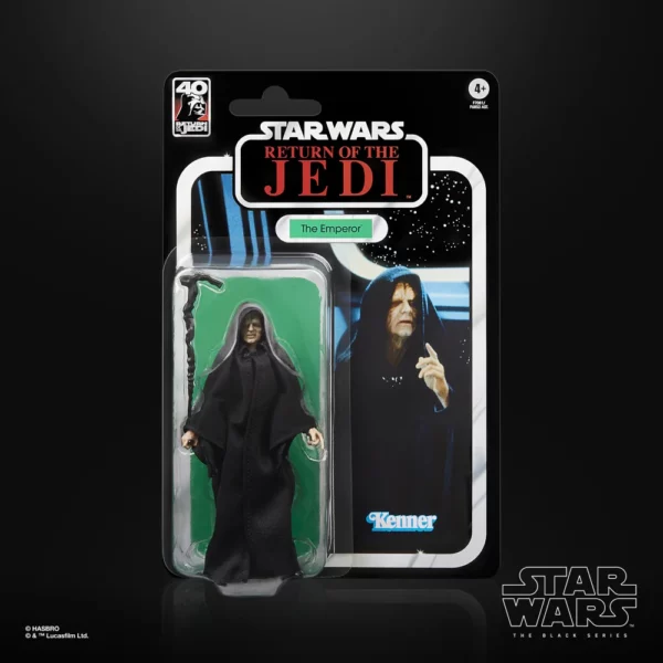 The Emperor (Palpatine) Star Wars The Black Series 40th Anniversary Edition Figur von Hasbro aus Star Wars: Return of the Jedi (ROTJ)