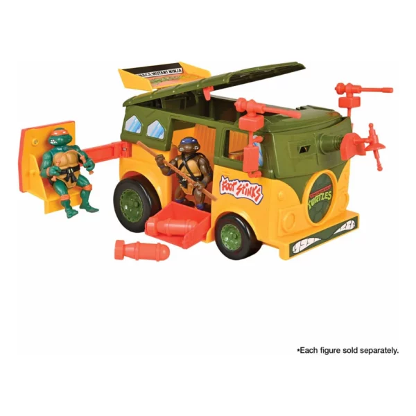 Classic Turtle Party Wagon Teenage Mutant Ninja Turtles (TMNT) Fahrzeug von Playmates Toys