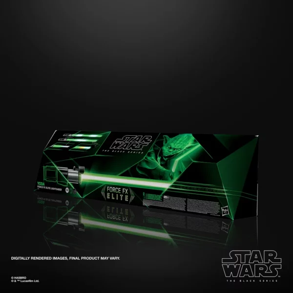 Yoda Lichtschwert Star Wars Black Series Force FX Lightsaber von Hasbro aus Star Wars: The Book of Boba Fett