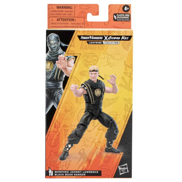 Johnny Lawrence Black Boar Ranger Power Rangers x Cobra Kai Lightning Collection Figur von Hasbro