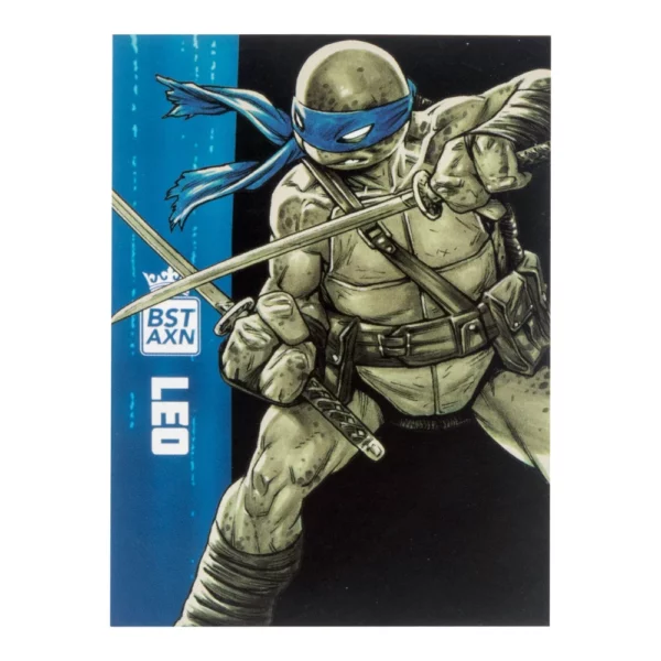 Black & White Michelangelo, Raphael, Donatello und Leonardo Teenage Mutant Ninja Turtles BST AXN 4-Pack von The Loyal Subjects in der IDW Comic Version