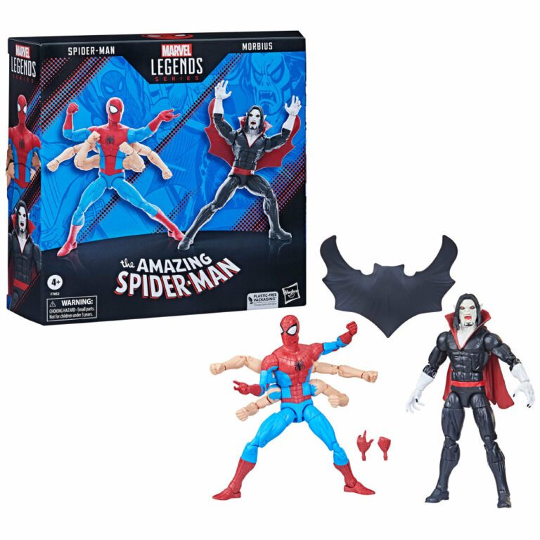 Spider-Man & Morbius Marvel Legends Series 2-Pack von Hasbro