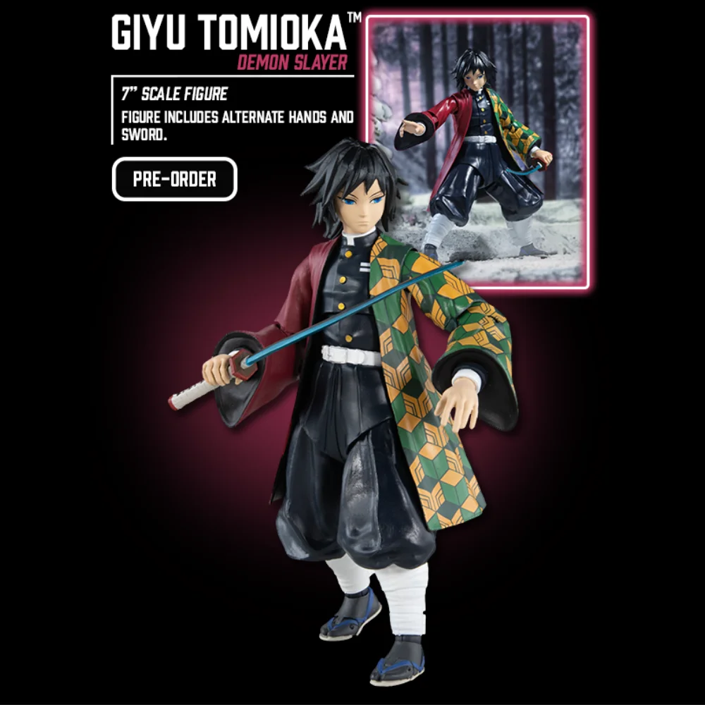 Giyu Tomioka Demon Slayer Kimetsu no Yaiba Wave 2 Figuren von McFarlane Toys