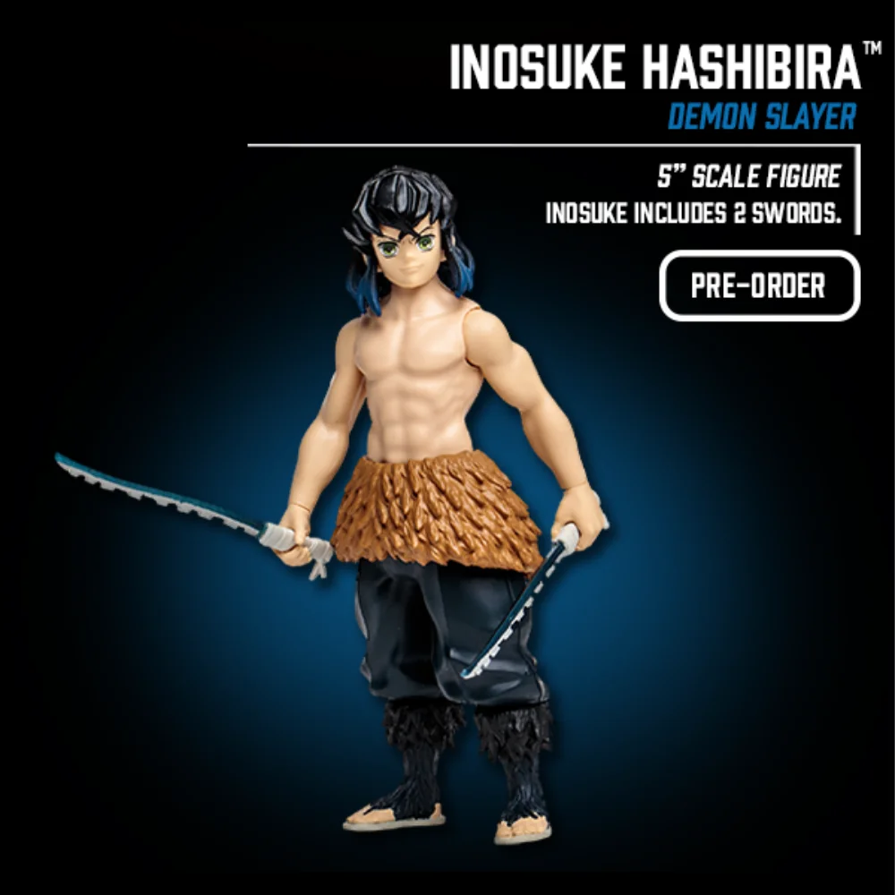 Inosuke Hashibira Demon Slayer Kimetsu no Yaiba Wave 2 Figuren von McFarlane Toys