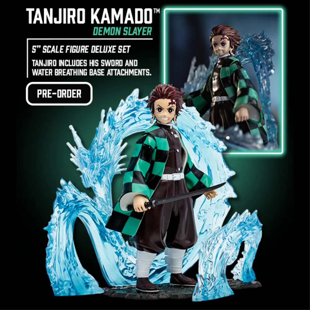 Tanjiro Kamado Demon Slayer Kimetsu no Yaiba Wave 2 Figuren von McFarlane Toys