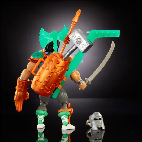 Casey Jones Turtles of Grayskull MOTU x TMNT Crossover mit den Masters of the Universe Origins und Teenage Mutant Ninja Turtles Actionfiguren von Mattel