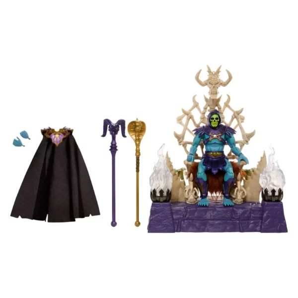 Skeletor und Havoc Throne Masters of the Universe Masterverse Fan Channel Exclusive Figuren-Set von Mattel