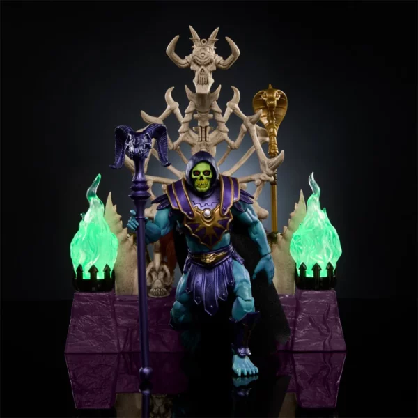 Skeletor und Havoc Throne Masters of the Universe Masterverse Fan Channel Exclusive Figuren-Set von Mattel