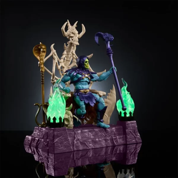 Skeletor und Havoc Throne Masters of the Universe Masterverse Fan Channel Exclusive Figuren-Set von Mattel