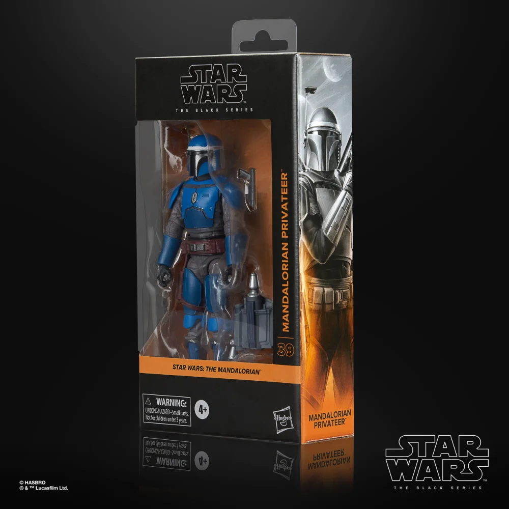 Mandalorian Privateer Star Wars Black Series Figur von Hasbro aus Star Wars: The Mandalorian