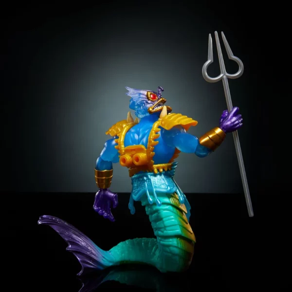 Mer-Man Turtles of Grayskull Deluxe Figur MOTU x TMNT Crossover mit den Masters of the Universe Origins und Teenage Mutant Ninja Turtles Figuren von Mattel.