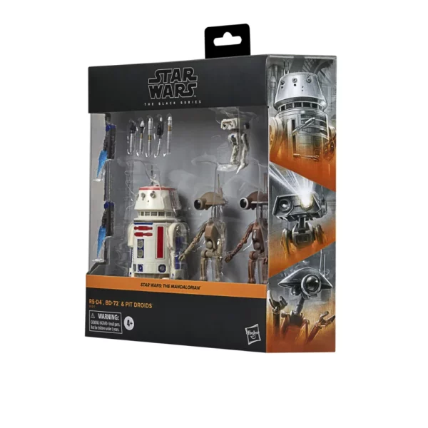 R5-D4, BD-72 & Pit Droids Star Wars Black Series 4-Pack von Hasbro aus Star Wars: The Mandalorian