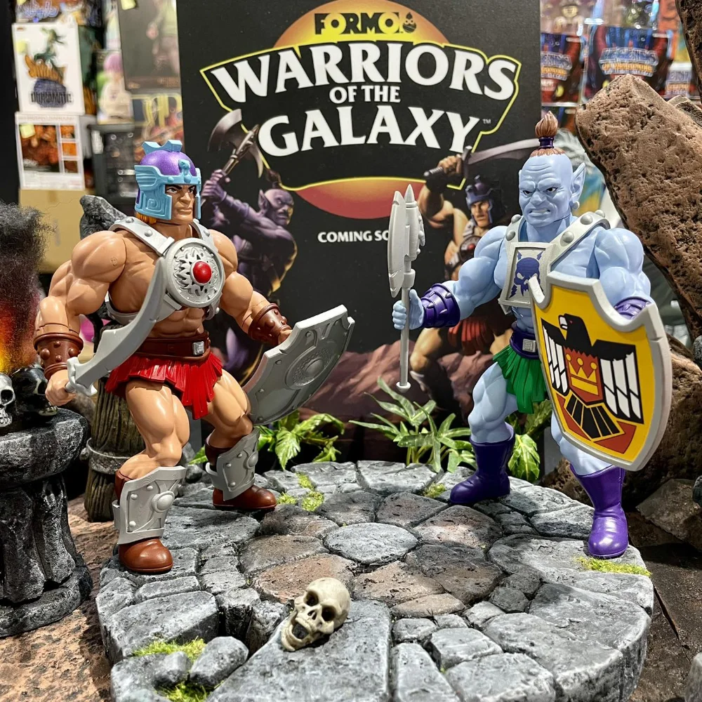 Warriors of the Galaxy die neue 5.5” Actionfiguren Toyline by Formo Toys