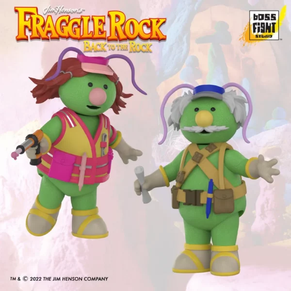 Cotterpin und Architekt Doozer 2-Pack Fraggle Figuren-Set von Boss Fight Studio aus Fraggles Rock und Back to Rock