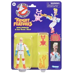 Egon Spengler und Soar Throat Geist Ghostbusters Fright Features Kenner Classics Figur von Hasbro aus The Real Ghostbusters