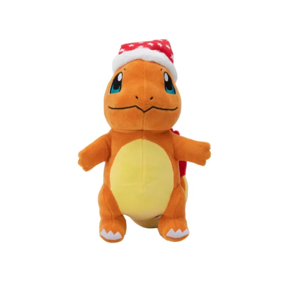 Glumanda (Winter) mit Weihnachtsmütze Pokémon Kuscheltier (Plüschfigur) von Jazwares