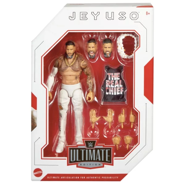 Jay Uso WWE Ultimate Edition World Wrestling Entertainment Figur von Mattel