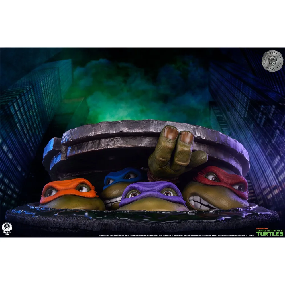 Teenage Mutant Ninja Turtles Underground (TMNT) 1/1 Diorama von Premium Collectibles Studio als Platinum Exclusive