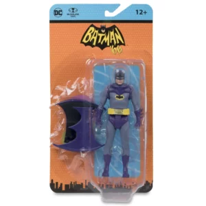 Space Batman DC Retro Fahrzeug und Figur von McFarlane Toys angelehnt an die Batman 66 Comics