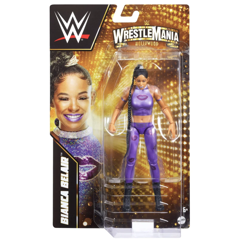 Bianca Belair WWE Wrestlemania Wrestling Figur von Mattel