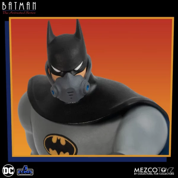 Figuren 4-Pack Batman, Robin, Catwoman und Joker von Mezco Toyz aus DC Batman: The Animated Series