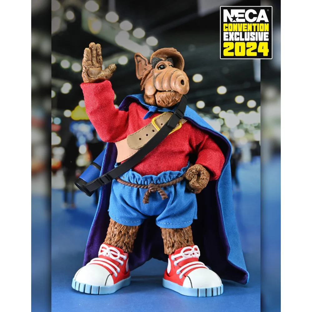 Ultimate Super ALF Exclusive Actionfigur Enthüllung #4 von NECA für die San Diego Comic (SDCC) 2024