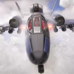 Cobra Rattler Ground Attack Jet (Flugzeug) aus der G.I. Joe Classified Series als Crowdfunding von HasLab und Hasbro