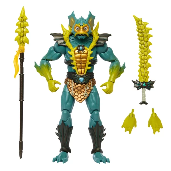 Mer-Man Masters of the Universe Masterverse New Eternia Figur von Mattel