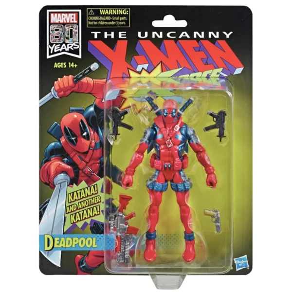 Deadpool Marvel Legends Series Retro Collection Figur von Hasbro aus The Uncanny X-Men