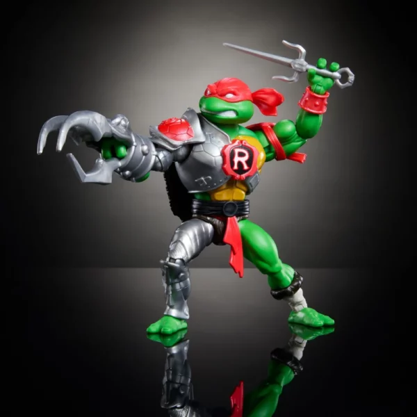 Raphael (Snake Armor) Turtles of Grayskull Crossover mit den Masters of the Universe Origins (MotU) und Teenage Mutant Ninja Turtles (TMNT) Figuren von Mattel