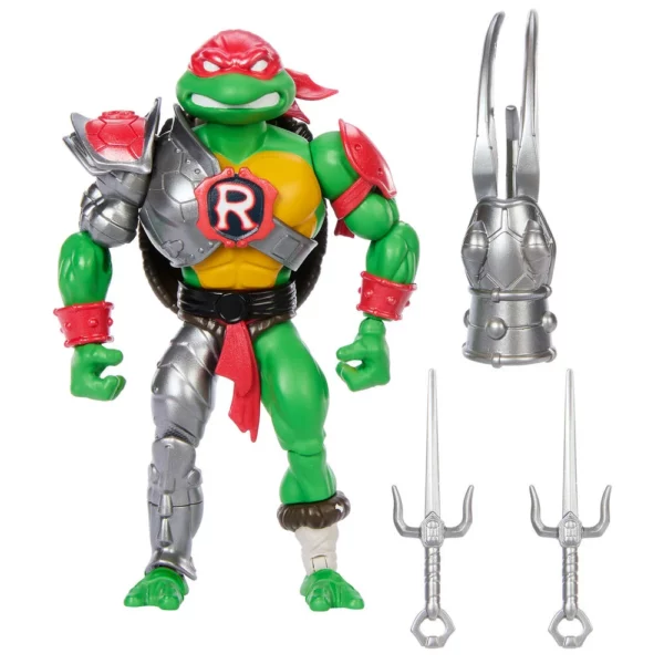 Raphael Turtles of Grayskull Crossover mit den Masters of the Universe Origins (MotU) und Teenage Mutant Ninja Turtles (TMNT) Figuren von Mattel