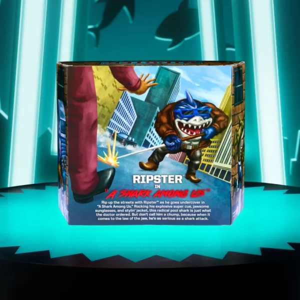 Ripster A Shark Among Us Street Sharks Mattel Creations Exclusive Figur von der San Diego Comic Con (SDCC) 2024