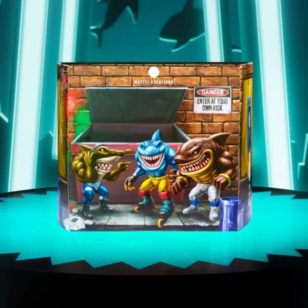 Ripster A Shark Among Us Street Sharks Mattel Creations Exclusive Figur von der San Diego Comic Con (SDCC) 2024