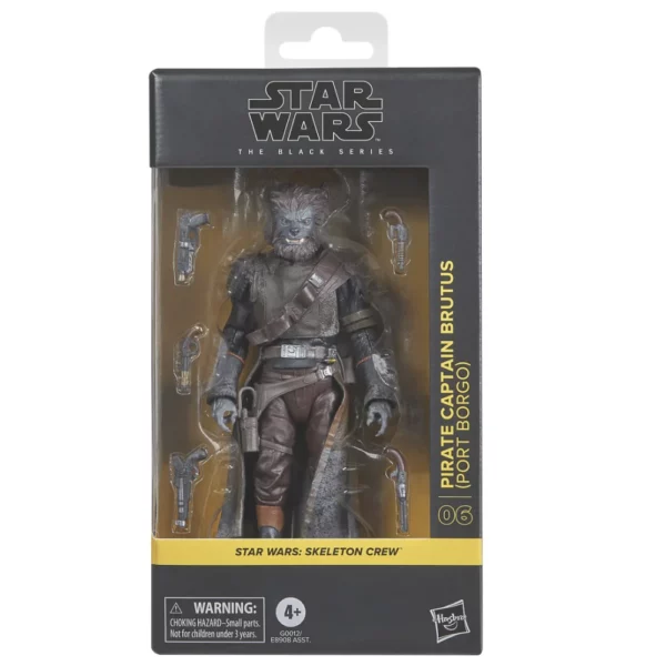 Pirate Captain Brutus (Port Borgo) Star Wars Black Series Figur (Nr. 06) von Hasbro aus Star Wars: Skeleton Crew