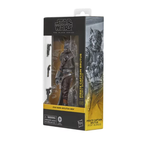 Pirate Captain Brutus (Port Borgo) Star Wars Black Series Figur (Nr. 06) von Hasbro aus Star Wars: Skeleton Crew